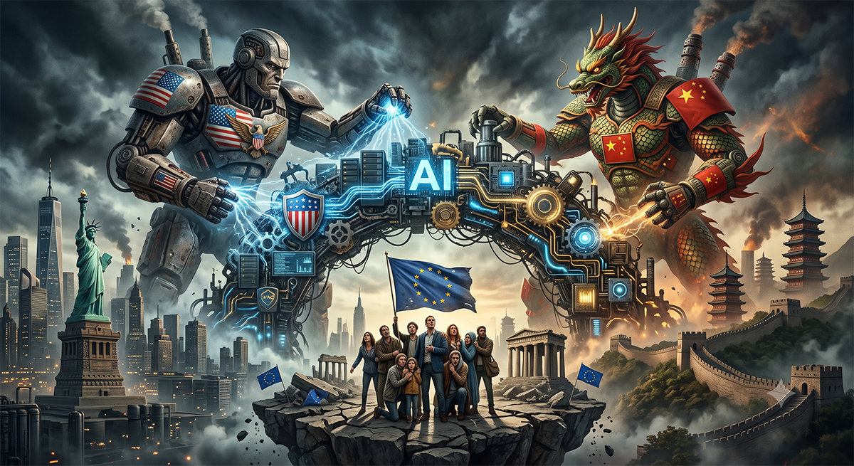 Europa dreigt geopolitieke speelbal te worden in verliezende AI-race