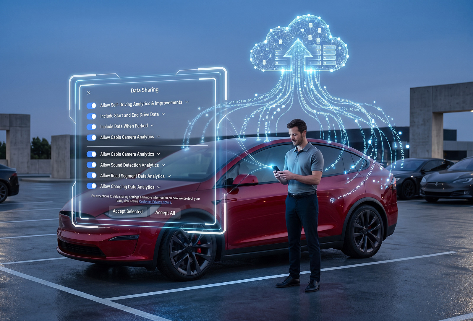Tesla Spyware