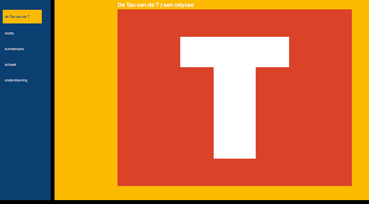 De Tao van de T